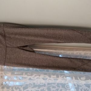 Reebok exercise leggings wt black netting